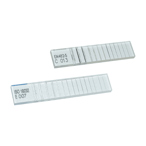 Duplex Image Quality Indicator (IQI) Wire Type shown with indicator markings on screen.